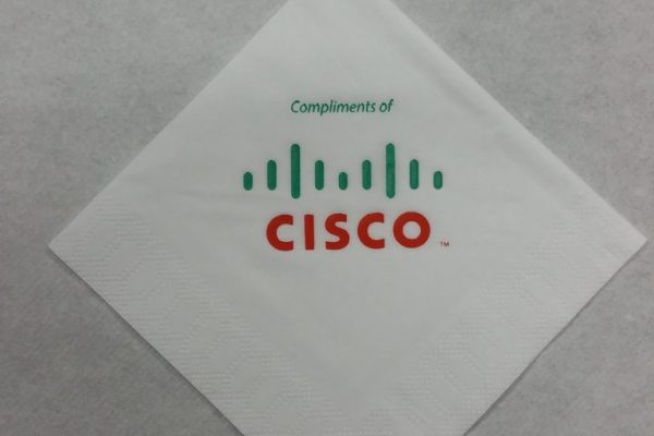 Servilleta Personalizada Cisco