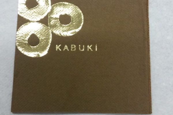 Servilleta Personalizada Kabuki