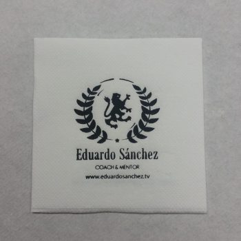 Servilleta Personalizada Eduardo Sánchez