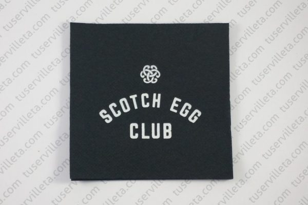 Servilletas Impresas Scotch Egg Club
