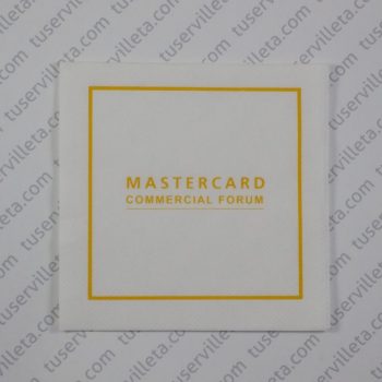 Servilletas Impresas MasterCard